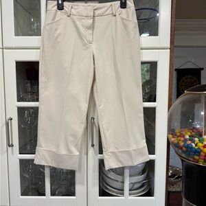 Grace Elements Beige Vintage Goucho/Capri Pants